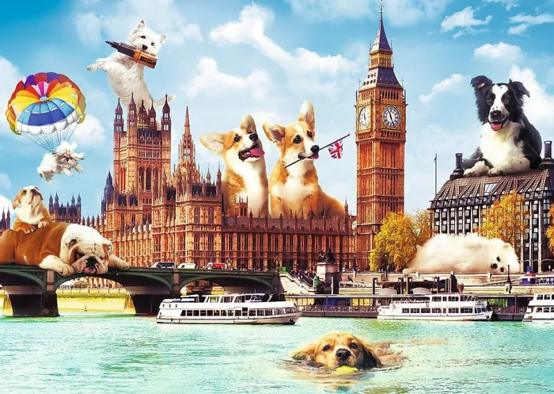 Trefl - Sweet London - 1000 Piece Jigsaw Puzzle Sale