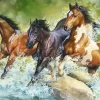 Trefl - Three Wild Horses - 1500 Piece Jigsaw Puzzle Hot