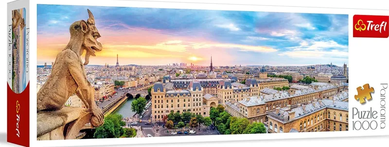 Trefl - View from the Cathedral of Notre-Dame de Paris - 1000 Piece Panorama Puzzle Sale
