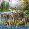 Trefl - Wolf Family - 1000 Piece Jigsaw Puzzle New