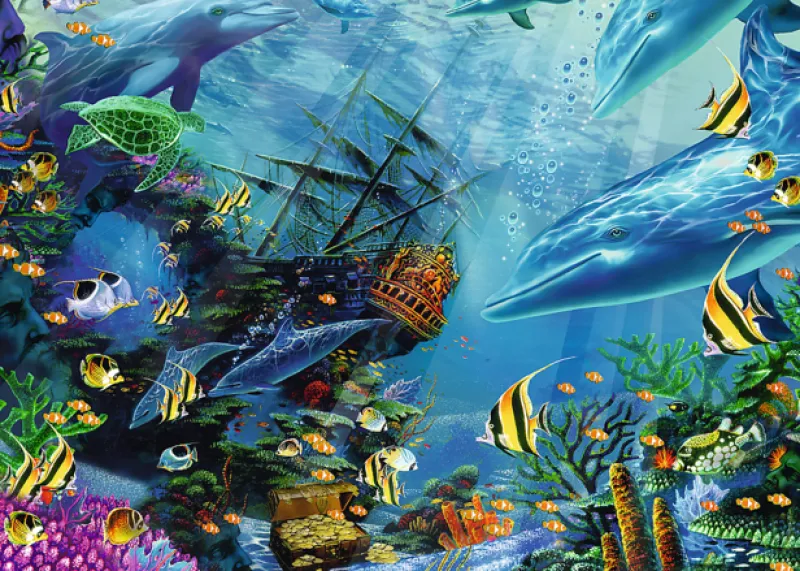 Trefl -Hidden Treasure - 500 Piece Jigsaw Puzzle Discount
