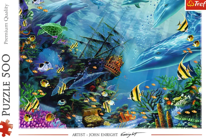 Trefl -Hidden Treasure - 500 Piece Jigsaw Puzzle Discount