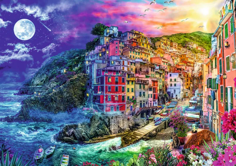 Trefl Spiral Puzzle - Magic Bay - 1040 Piece Spiral Jigsaw Puzzle Hot
