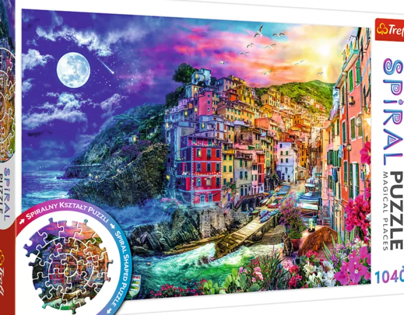 Trefl Spiral Puzzle - Magic Bay - 1040 Piece Spiral Jigsaw Puzzle Hot