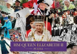 Waddingtons - HM Queen Elizabeth II Montage - 1000 Piece Jigsaw Puzzle New