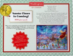 Waddingtons - Santa Clause is Coming? 2021 - 1000 Piece Jigsaw Puzzle Online