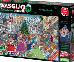 Wasgij - Christmas 19 Santa Dash - 1000 Piece Jigsaw Puzzles Best