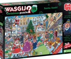 Wasgij - Christmas 19 Santa Dash - 1000 Piece Jigsaw Puzzles Best