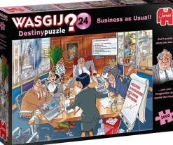 Wasgij - Destiny 24 - Business As Usual - 1000 Piece Jigsaw Puzzle New