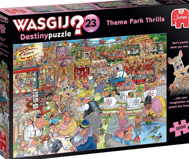 Wasgij - Destiny 23 - Theme Park - 1000 Piece Jigsaw Puzzle Hot