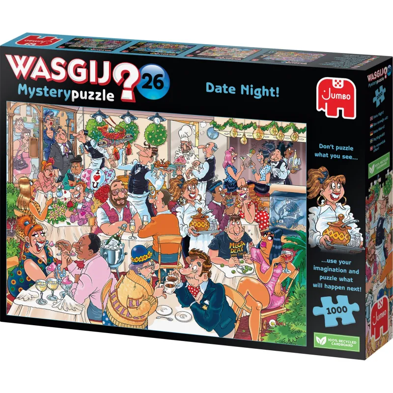 Wasgij - Mystery 26 - Date Night! - 1000 Piece Jigsaw Puzzle Sale
