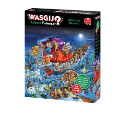 Wasgij Advent Calendar - Look out Below! - 24 x 54 Piece Jigsaw Puzzles New