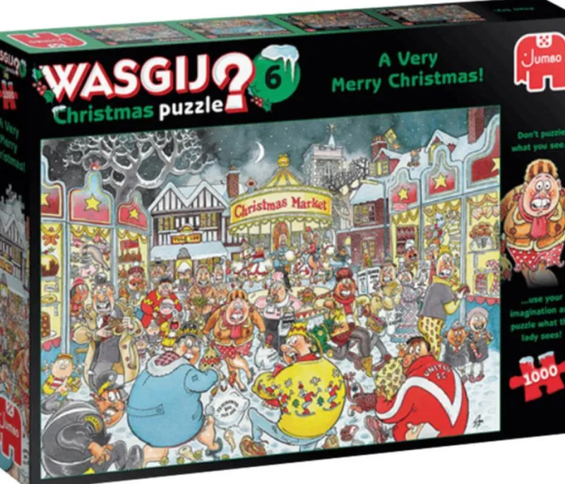 Wasgij Christmas 6 - A Very Merry Christmas - 1000 Piece Jigsaw Puzzle Sale