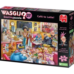 Wasgij Destiny 27 - Café to Latte - 1000 Piece Jigsaw Puzzle Best