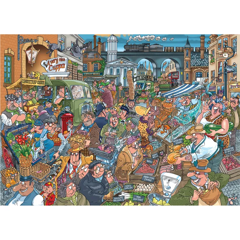 Wasgij Destiny 26 - Organic Overload - 1000 Piece Jigsaw Puzzle Outlet