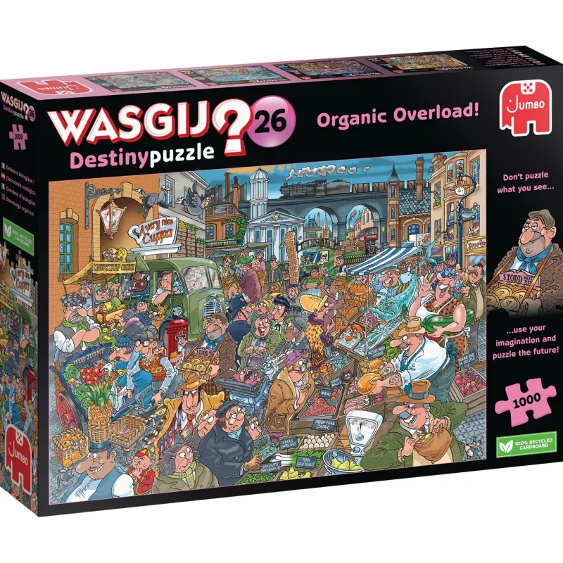 Wasgij Destiny 26 - Organic Overload - 1000 Piece Jigsaw Puzzle Outlet