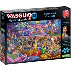 Wasgij Mystery 25 - Eurosound Contest! - 1000 Piece Jigsaw Puzzle New