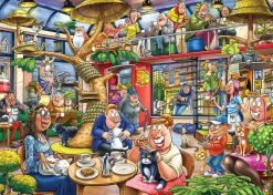 Wasgij Mystery 28 - Feline Frenzy - 1000 Piece Jigsaw Puzzle Fashion
