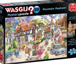 Wasgij Mystery 20 - Mountain Mayhem! - 1000 Piece Jigsaw Puzzle Online