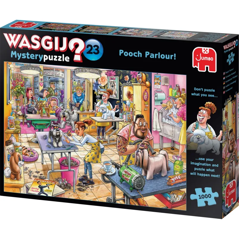 Wasgij Mystery - 23 Pooch Parlour - 1000 Piece Jigsaw Puzzle Discount