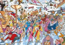 Wasgij Mystery 22 - Winter Games - 1000 Piece Jigsaw Puzzle Sale