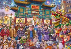 Wasgij Original 39 - Chinese New Year! - 1000 Piece Jigsaw Puzzle Discount