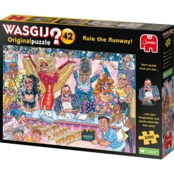 Wasgij Original 42 - Rule the Runway! - 1000 Piece Jigsaw Puzzle Hot