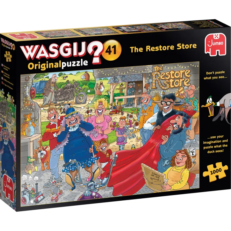Wasgij Original - 41 The Restore Store - 1000 Piece Jigsaw Puzzle Sale