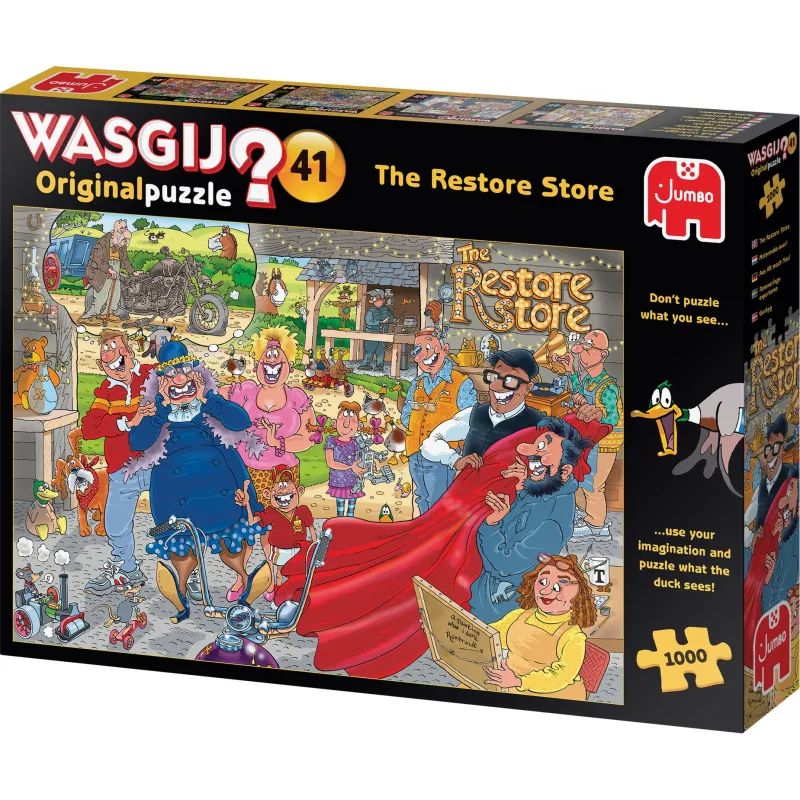 Wasgij Original - 41 The Restore Store - 1000 Piece Jigsaw Puzzle Sale