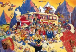 Wasgij Retro 5 - Late Booking! - 1000 Piece Jigsaw Puzzle Best