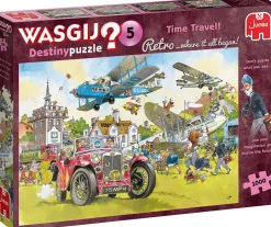 Wasgij Retro 5 - Time Travel - 1000 Piece Jigsaw Puzzle Sale