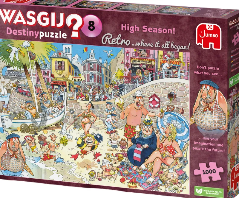 Wasgij Retro - Destiny 8 - High Season - 1000 Piece Jigsaw Puzzles Fashion