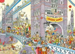 Wasgij Retro - Mystery 8 - The Final Hurdle - 1000 Piece Jigsaw Puzzles Best