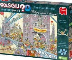 Wasgij Retro - Mystery 8 - The Final Hurdle - 1000 Piece Jigsaw Puzzles Best