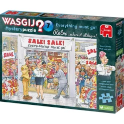 Wasgij Retro Mystery 7 - Everything Must Go! - 1000 Piece Jigsaw Puzzle New