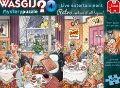 Wasgij Retro Mystery 4 - Live Entertainment - 1000 Piece Jigsaw Puzzle Clearance
