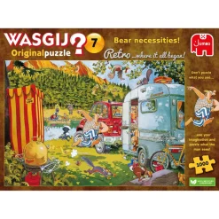 Wasgij Retro Original 7- Bear Necessities! - 1000 Piece Jigsaw Puzzle New