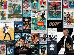 Winning Moves - All 25 James Bond Films - 1000 Piece Jigsaw Puzzle Outlet