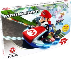Winning Moves Mario Kart Funracer - 1000 Piece Jigsaw Puzzle Discount
