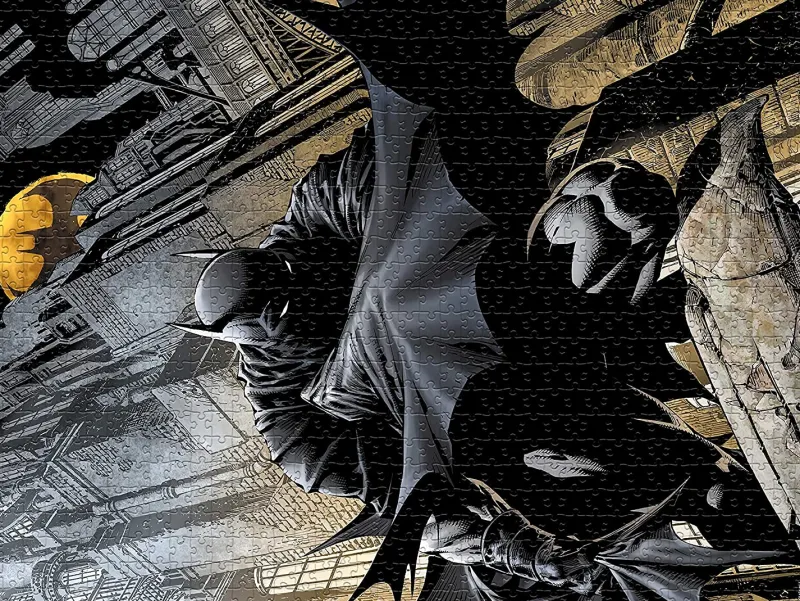 Winning Moves Winning Movies - Batman Comics -1000 Piece Jigsaw Puzzle Discount