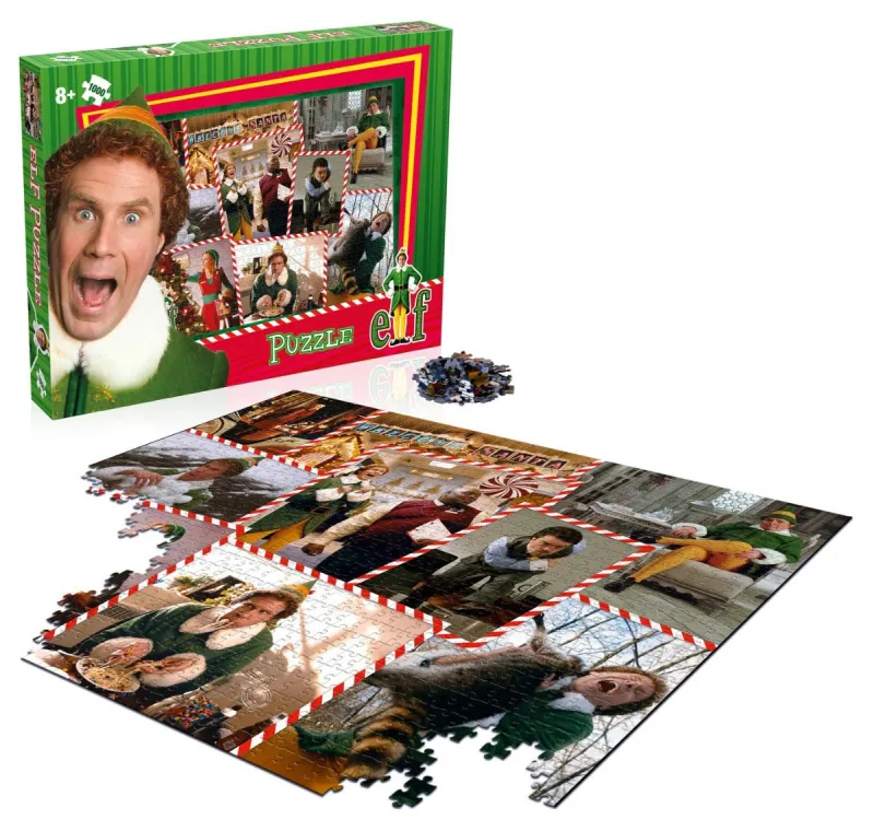 Winning Moves Winning Movies - Elf - 1000 Piece Jigsaw Puzzle Fashion