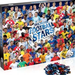 Winning Moves World Football Stars - 1000 Piece Jigsaw Puzzle Clearance