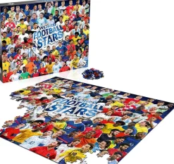 Winning Moves World Football Stars - 1000 Piece Jigsaw Puzzle Clearance