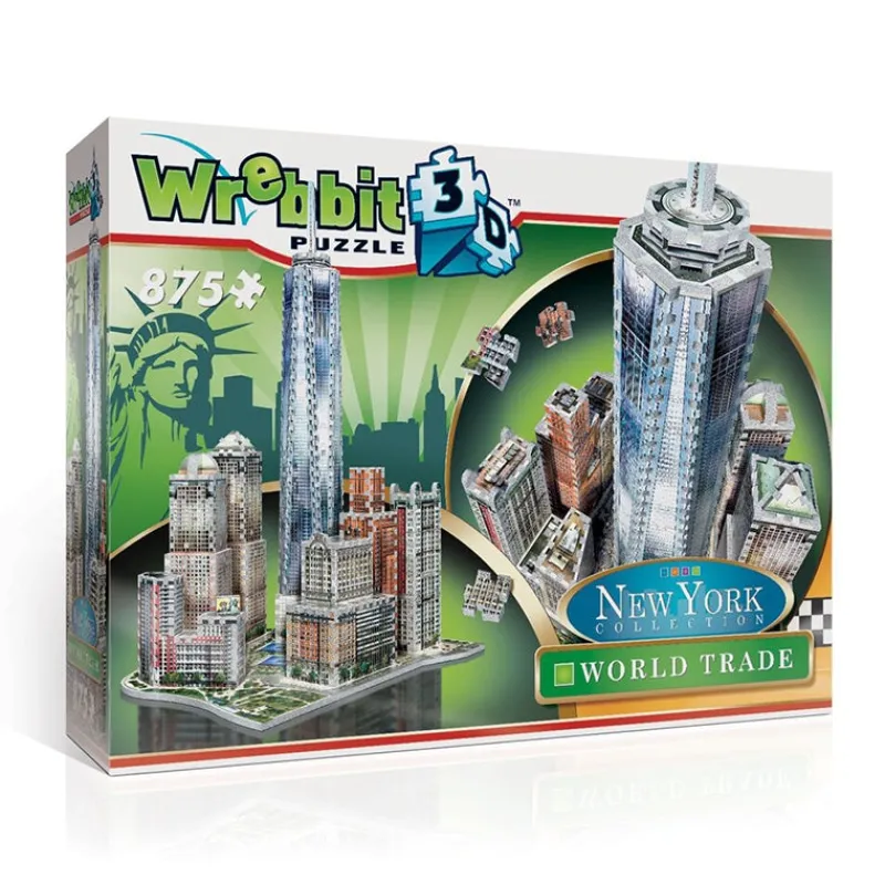Wrebbit 3D Jigsaw Puzzle - New York Collection: World Trade Clearance