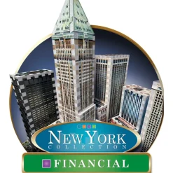 Wrebbit 3D Jigsaw Puzzle - New York Collection: Financial 925 piece jigsaw puzzle Online