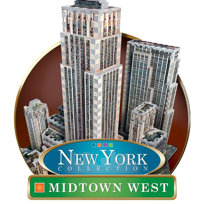 Wrebbit 3D Jigsaw Puzzle - New York Collection: Midtown West Clearance