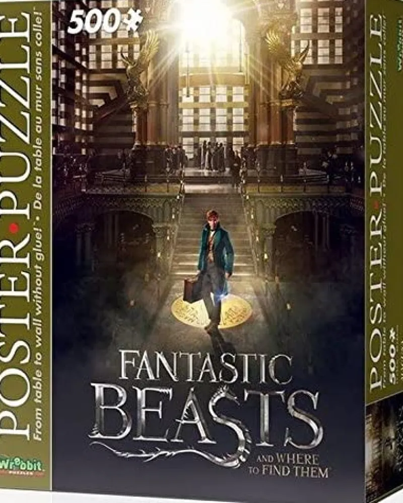 Wrebbit 3D Poster Jigsaw Puzzle - Fantastic Beasts - Macusa Outlet