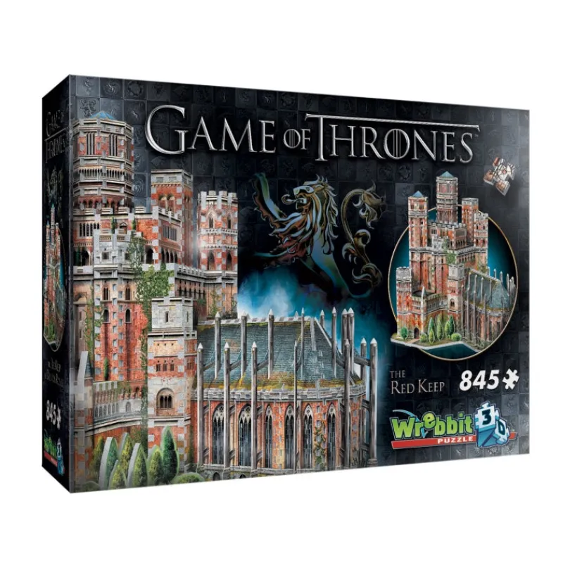 Wrebbit 3D Puzzle - Game of Thrones - The Red Keep 845 piece jigsaw puzzle New