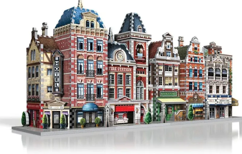 Wrebbit 3D Urbania Fire Station Puzzle Online