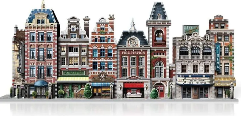 Wrebbit 3D Urbania Fire Station Puzzle Online
